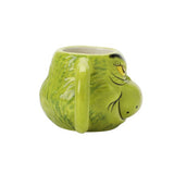 Dr Seuss The Grinch - 3.5 oz Sculpted Ceramic Espresso Mug