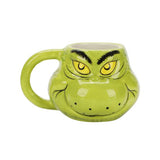 Dr Seuss The Grinch - 3.5 oz Sculpted Ceramic Espresso Mug