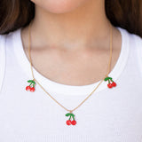 Calico Sun : Riley necklace - cherry