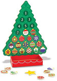 Melissa & Doug Countdown to Christmas Wooden Advent Calendar