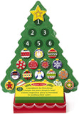 Melissa & Doug Countdown to Christmas Wooden Advent Calendar