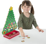 Melissa & Doug Countdown to Christmas Wooden Advent Calendar