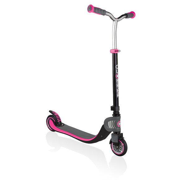 (PRE-ORDER) Globber : FLOW FOLDABLE SCOOTER 125 SERIES Pink/Grey