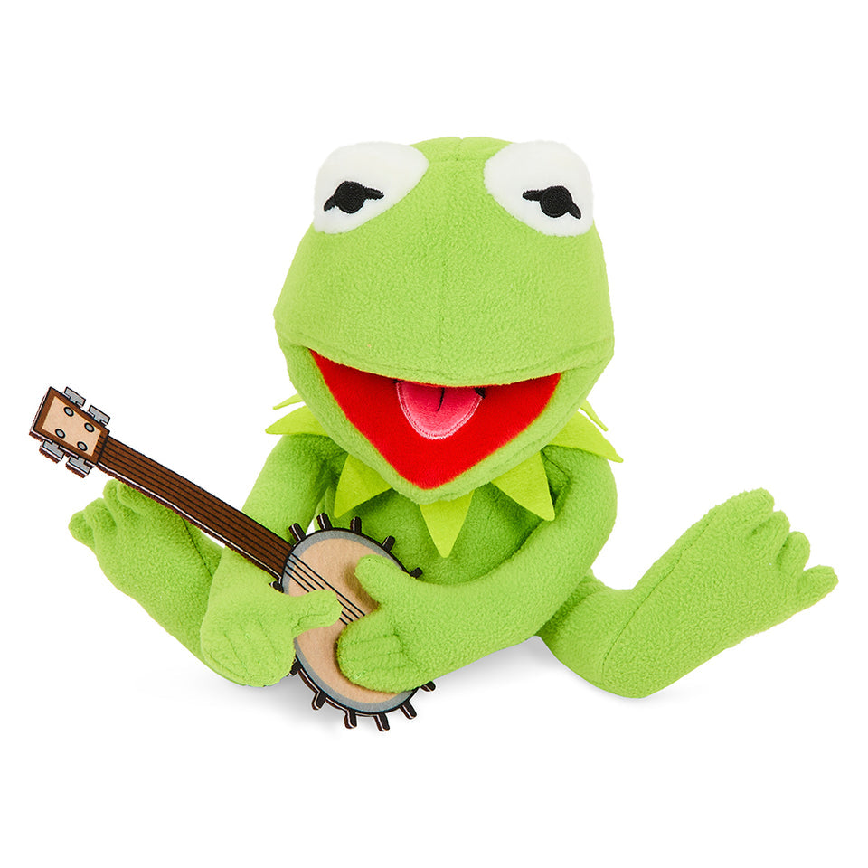 THE MUPPETS KERMIT THE FROG WITH BANJO 8 PHUNNY PLUSH – Colossal