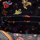 Loungefly : Lilo and Stitch Glow Halloween Candy Cosplay Passport Bag