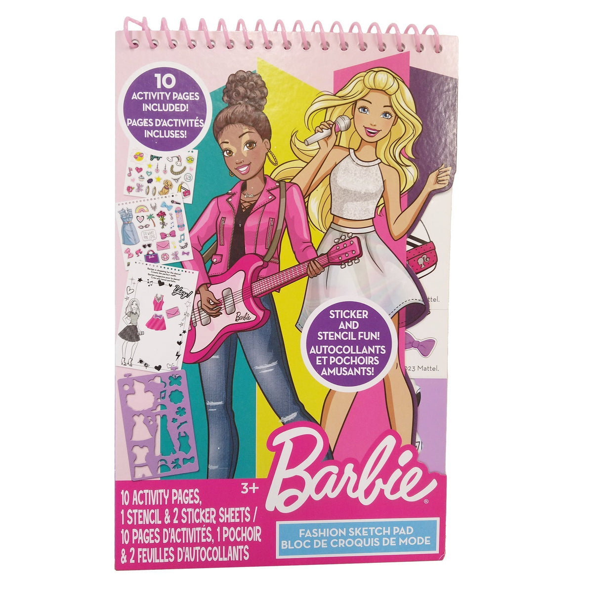 Barbie fashion sketch cheap pad