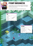 Minecraft Official Aquatic Adventure Sticker Book