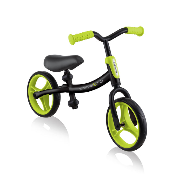 (PRE-ORDER) Globber : GO BIKE Balance Bike For Toddlers Lime Green/Black
