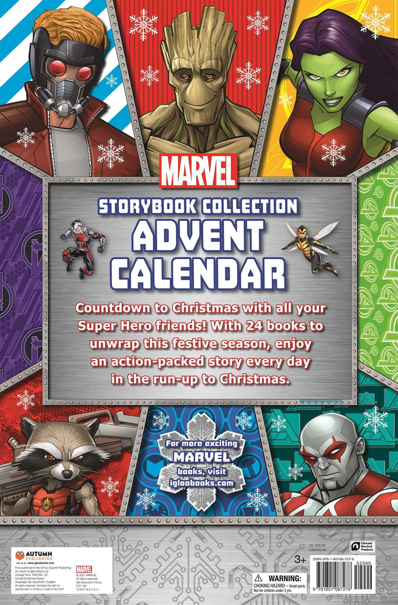 Marvel Storybook Collection Advent Calendar 2021 Colossal Toys Inc.