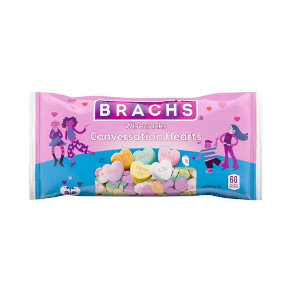 Brach's Valentine Wisecracks Conversation Hearts (8.5 OZ) [BB -05/2025] LIMIT OF 2 PER ORDER