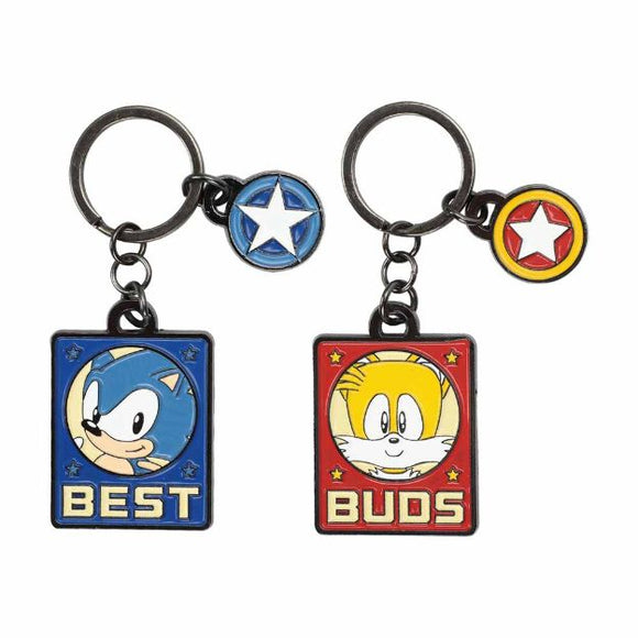 Sega Sonic - Sonic and Tails Best Buds Key Chains