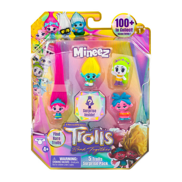 Trolls Band Together S1 Mineez 5 Pack (Assorted)