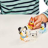 Bluey Figure - 4 Pack School Pack , Bluey, Rusty, Chloe, Calypso