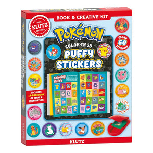 Klutz : Pokémon Color-In 3D Stickers