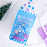 Happy Hippo : Ice Princess - Mini Bath Bombs with Bath Light 6.17oz (Smells Like Candy Canes)