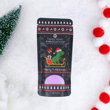 Happy Hippo : Merry T-REXmas - Bubbling Bath Dust with floating Mini Bath Bombs  4.59oz