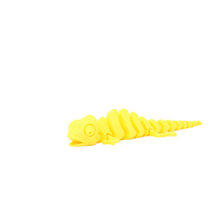 Curious Critters : 3D Printed Fidget Toys - Captivating Chameleons - Large (9.75") (Assorted Colors)