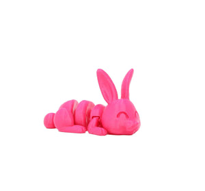 Curious Critters : 3D Printed Fidget Toys - Bouncing Bunnies - Large (5.5") (Assorted Colors)