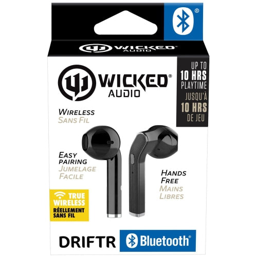Wicked Audio Drifter True Wireless Earbuds (Black)