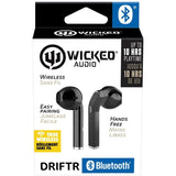 Wicked Audio Drifter True Wireless Earbuds (Black)