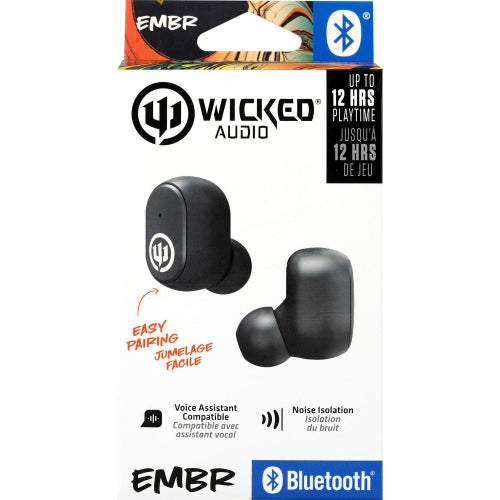 Wicked Audio Embr True Wireless Headphones (Black)