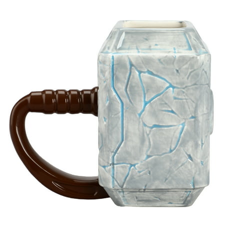 Marvel Thor Love And Thunder Mjolnir Hammer 16 oz Sculpted Mug