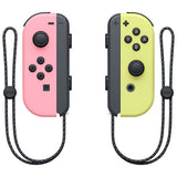 Nintendo Switch Left and Right Joy-Con Controllers - Pastel Pink/Pastel Yellow