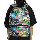 Minecraft Character Collage 18" Backpack