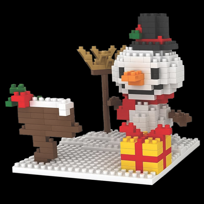 Toysmith Christmas Mini Building Block Set (Assorted Styles) – Colossal ...