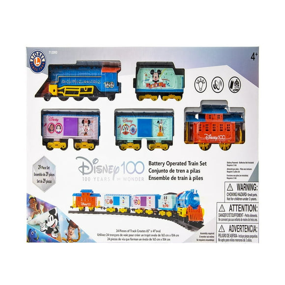 Lionel - Lionel Disney100 Celebration - Battery Operated Mini Train Set