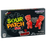 Sour Patch Kids Valentine's Sour Black Raspberry Hearts - Theatre Box 3.1oz [BB-30/09/2026]