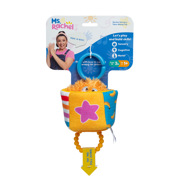 (PRE-ORDER) Ms. Rachel Herbie Sensory Take-Along Toy [ALL PRE-ORDERS ARE FINAL]