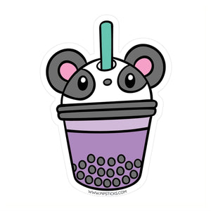 Pipsticks - Boba Panda Vinyl Sticker