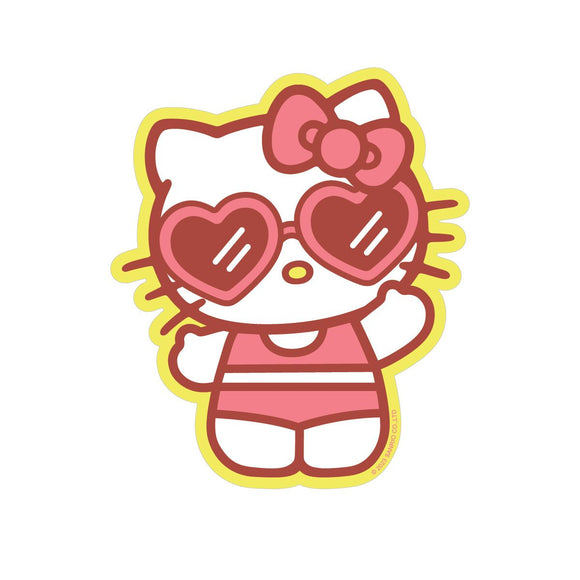 Pipstickers - Hello Kitty Sunbathing Vinyl