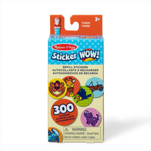 Melissa And Doug : Sticker WOW!® Refill Stickers – Tiger (Stickers Only, 300+)