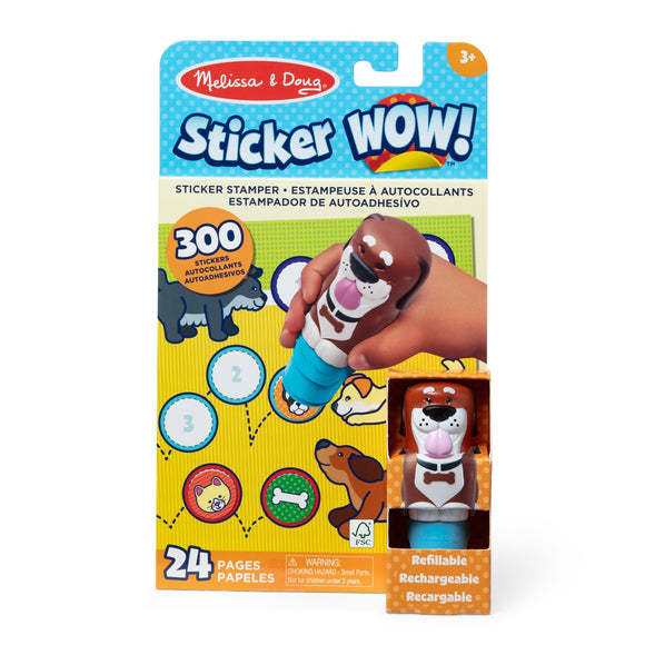 Melissa And Doug : Sticker WOW!® Activity Pad & Sticker Stamper - Dog