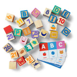(PRE-ORDER) Ms. Rachel - Melissa and Doug : Wooden Learning Blocks [ALL PRE-ORDERS ARE FINAL]