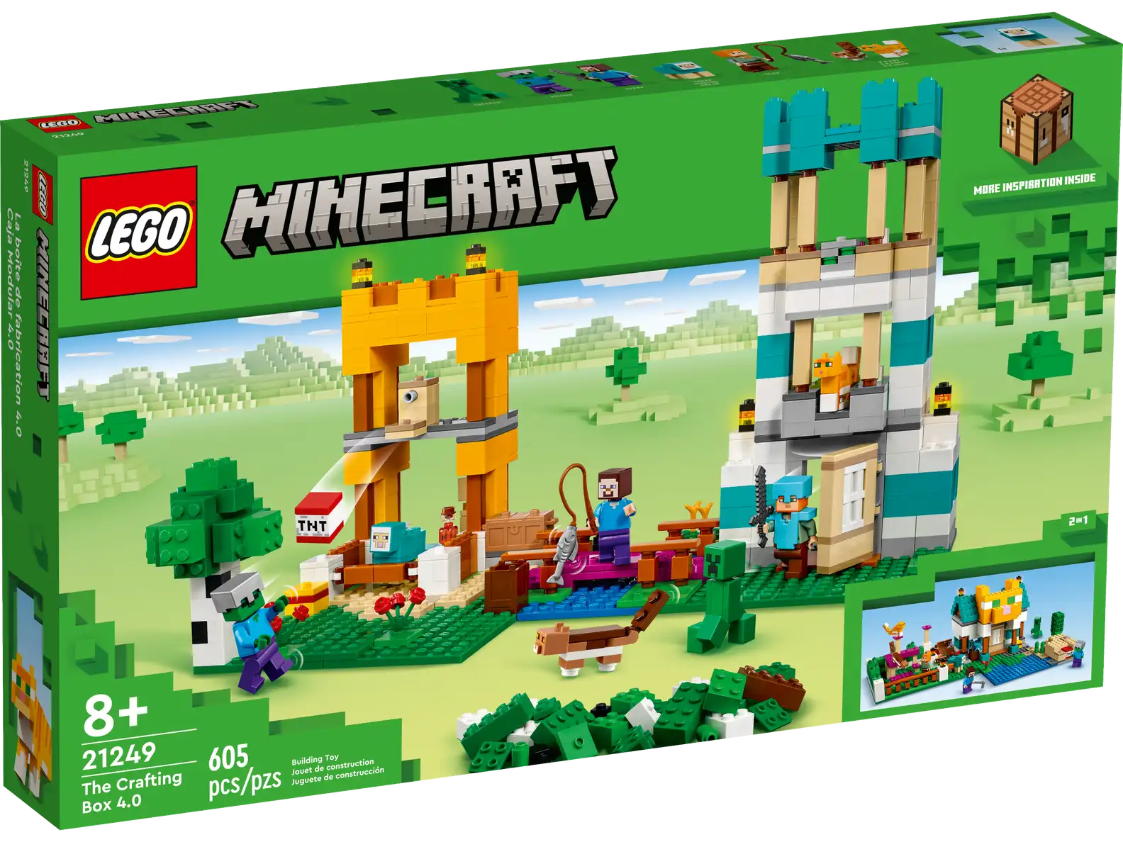 New lego minecraft sets hotsell