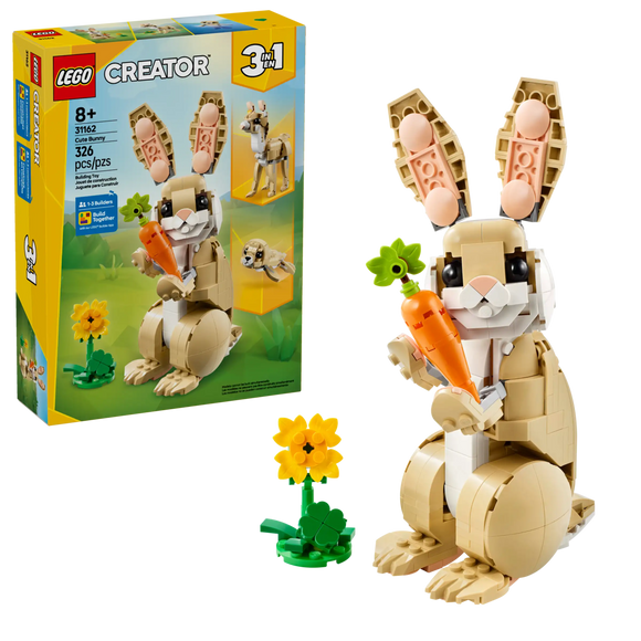 Lego : Creator 3-In-1 Cute Bunny