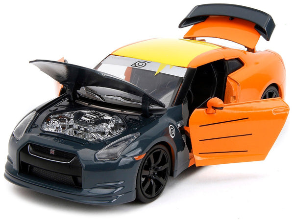 Jada 1/24 Naruto - 2009 Nissan Skyline GT-R R35 with Naruto Figure