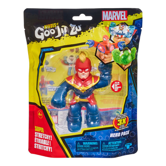 Heroes of Goo Jit Zu Marvel Hero Pack. Stretches 3x Its Size (Assorted)