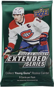 2022-2023 UPPER DECK EXTENDED SERIES NHL HOCKEY PACK