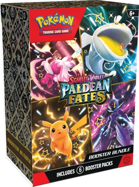 Pokémon TCG Scarlet & Violet Paldean Fates - Booster Bundle