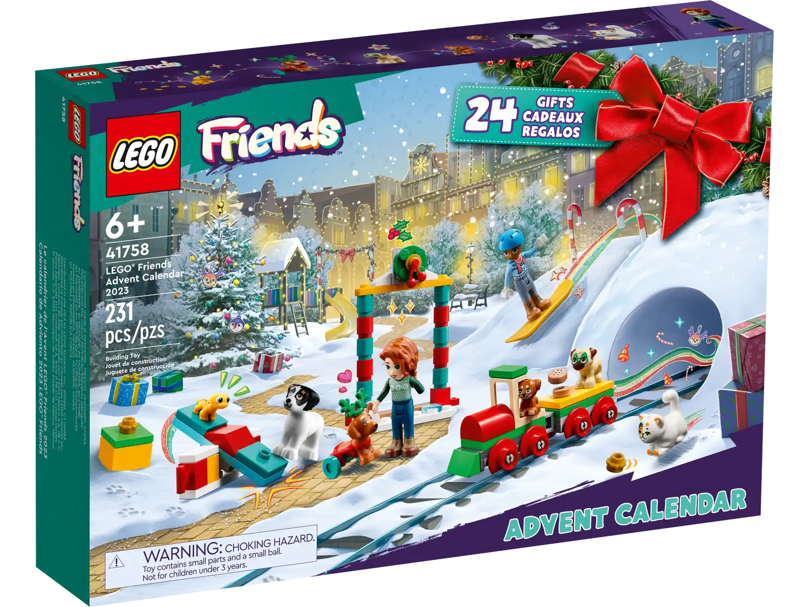 Girls lego advent calendar hotsell