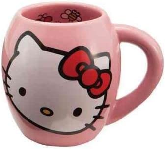 Hello Kitty 18 Oz. Oval Ceramic Mug