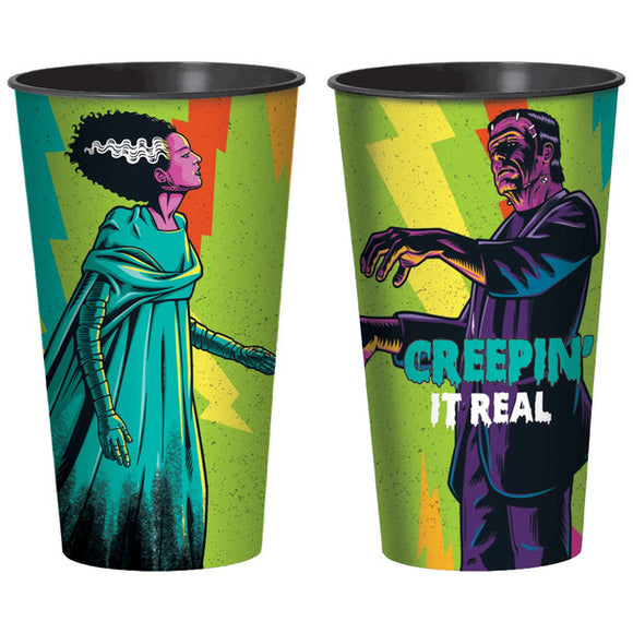 Universal Classic Monsters Halloween Party Plastic Cup 32oz.