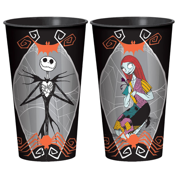 Disney Tim Burton's Nightmare Before Christmas Collectible Plastic Cup, 32 oz.