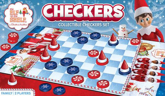 Elf on The Shelf: Checkers Game