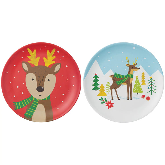 Reindeer Kids Plate, 10