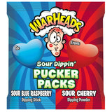 Warheads Sour Dippin Pucker Packs Valentine's Day Exchange (Assorted)